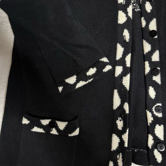 Vintage Terazzo Giraffe Cardigan Size L - Picture 6 of 6